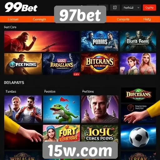 Análise das opções de jogos disponíveis no 97bet
